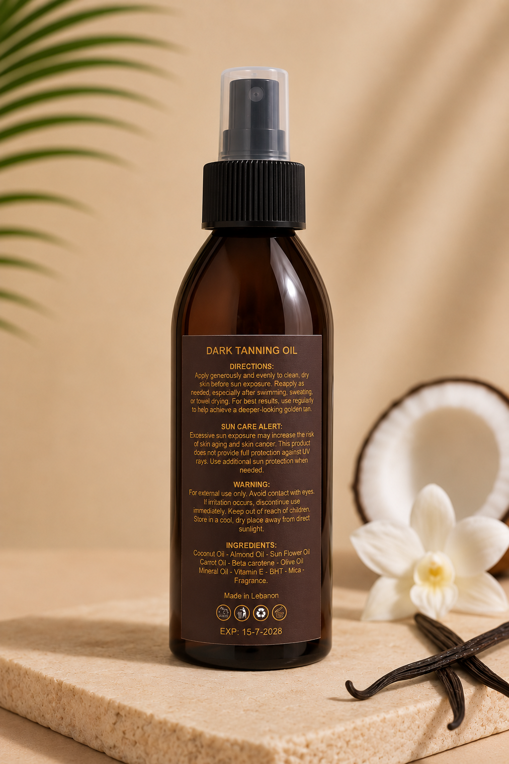 Dark Tanning Oil